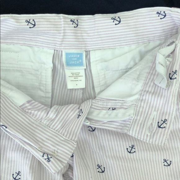 Janie and Jack T shirt and short 4-5 T - Picture 5 of 9